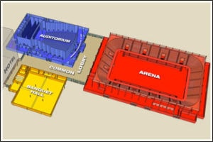 Pine Bluff Convention Center Diagram