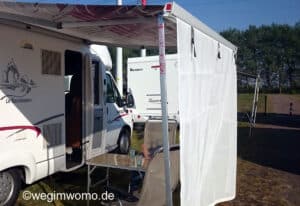 Markise erweitern beim Wohnmobil