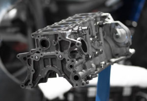 Engine block vs diesel engine Wyo Tech auto school