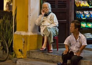 Bored Shopkeeper waiting for customers