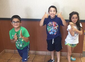 Mateo, Marco and Daniela
