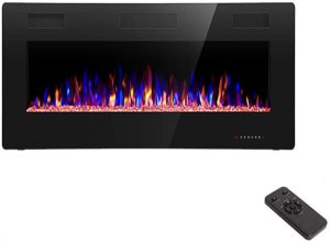 R.W.FLAME Electric Fireplace Mantel