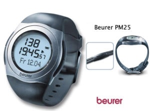 Нагрудний VS Наручний пульсометр 4 Beurer PM 25