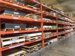 Large inventory of Performance Plastic Sheet ready for shipment