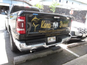 cut vinyl on vehicle