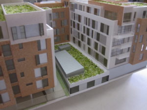 logements, médiathèque et résidence sociale Boucicaux à Paris par Leonard et Weissman