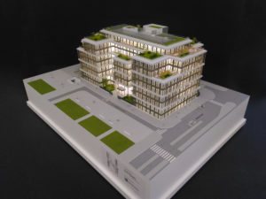 maquette de promotion en couleur du projet native pour Codic à Montigny-le-Bretonneux