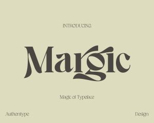 Margic – Charming Serif Typeface