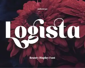 Logista Beauty Display Font