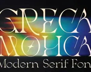 Greca Modern Serif Font