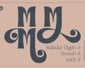 Marige Display Typeface