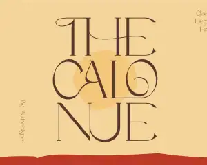 The Calonue Classic & Elegant Font
