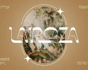 Laroza – Classic Display Font