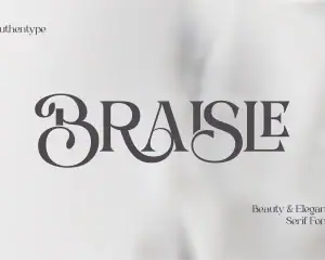 Braisle – Beauty and Elegant Serif