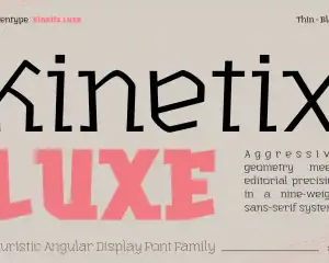 Kinetix Luxe – Industrial Brutalist Display Series