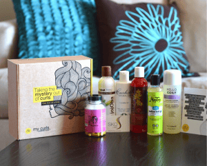 beauty subscription box, my curls understood