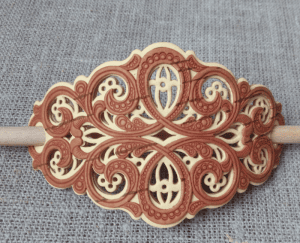 hair accessory Birch Bark Stick Barrette