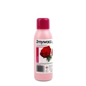 zmywacz do paznokci o zapachu róży
