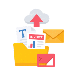 ikonka obrazująca przekazaie plików agencji graficznej w warszawie