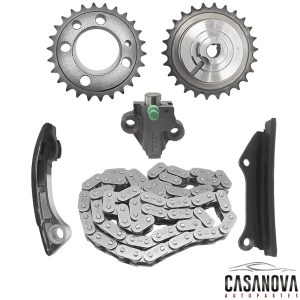 Kit de Distribución para NISSAN Navara D22 3.0L 16válvulas ZD3DD Xtrail Diesel marca OSK Japón OEM N129X/ 13028-2W200/ 13070-2W200/ 13095-DC000/ 13085-2W200/ 13091-2W200/ 13143-2W203