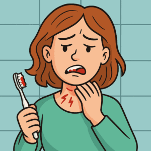 Can Bleeding Gums Cause a Sore Throat? 2 Bleeding Gums Sour Throat
