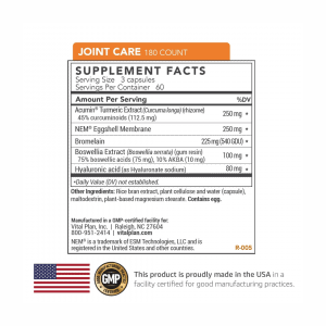 Joint Care by Vital Plan 1 min