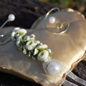 RingHerz mit zarter Girlande