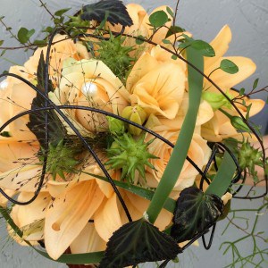 Brautstrau&szlig;_aprikot