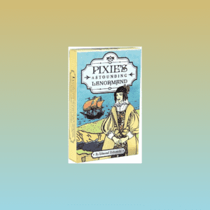 Jetzt online kaufen! Lenormandkarten zum Kartenlegen – das Pixies Astounding Lenormand mit interessanten surrealen Motiven!