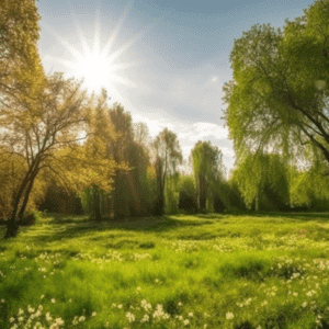 Den Park in den Lenormandkarten beim Kartenlegen immer richtig deuten.