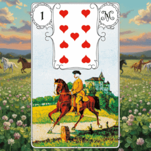 Lenormand Reiter Karte 1