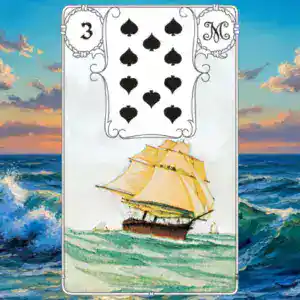 Lenormandkarte Schiff 3