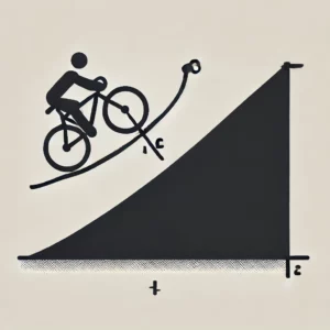 Représentation graphique d'une courbe mathématique avec sa tangente en un point précis, illustrant le concept d’équation de la tangente, méthode essentielle pour déterminer l’équation de la tangente à une courbe en un point donné.