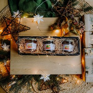 Zestaw prezentowy miodów 3x250g