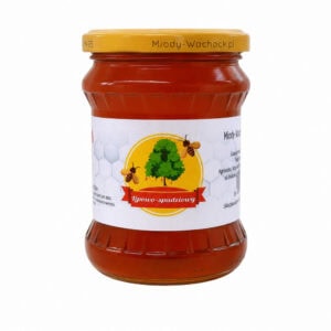 Miód lipowo-spadziowy 600 g z pasieki w Wąchocku – słoik