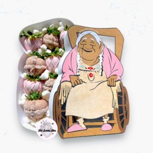 Archivo Digital para recortar y armar caja en forma de abuelita Coco