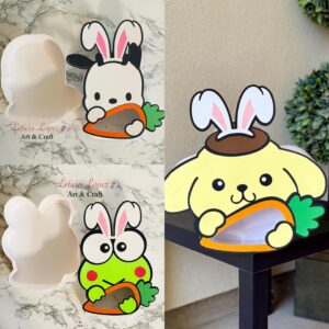 3 ARCHIVOS para recortar y armar cajas para pascua contiene instrucciones en PDF