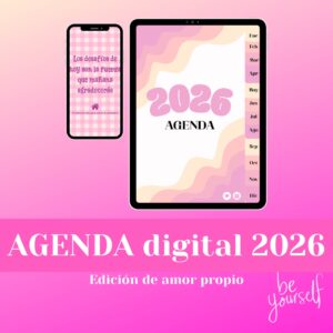 Agenda Digital 2026 edición AMOR PROPIO