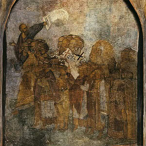 Фреска Андрея Рублева