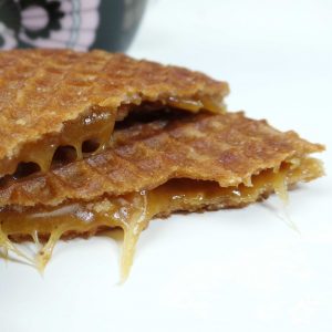 stroopwafel con caramello