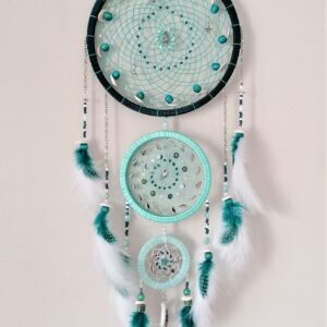 Atrapasueños tonos azules grande