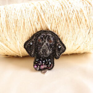 Broche en forma de perrita