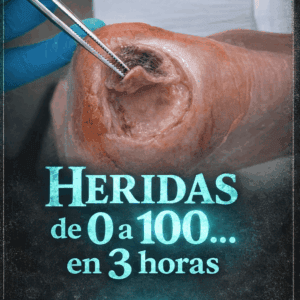 Heridas de 0 a 100... en 3horas