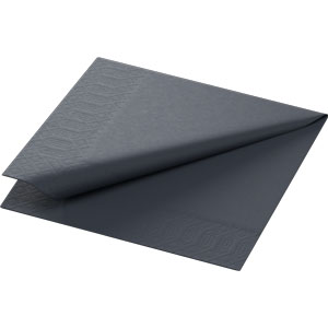 Duni Black 24cm 2ply Napkin (8 x 300)