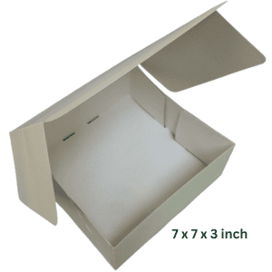 7" x 7" x 3" Cake Boxes Quick Serve (x250)