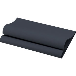 Dunisoft 40cm Black Napkin (6 x 60)