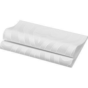 Duni 40cm Elegance Lily White Napkins (6 x 40) - To Order
