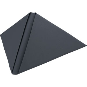 Dunilin Black Napkin 48cm (6 x 36)