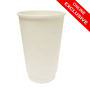 16oz White Double Wall Cup (x500) - Website Exclusive