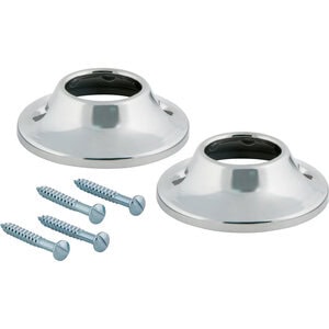 Shower rod flange set Round Master Plumber®